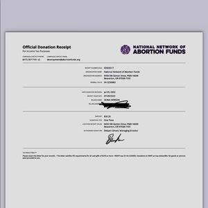 Duplicate post - donation confirmation for fundraiser.